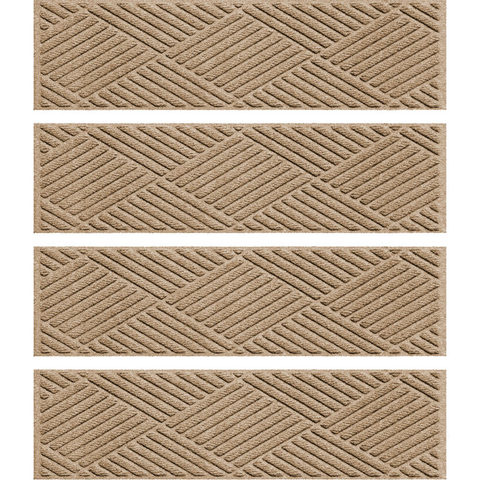 Bungalow Flooring Waterhog Diamond Stair Tread & Reviews Wayfair